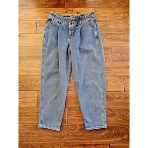 Hollister Jeans Womens Ultra High Rise 80s Mom 31X26 Taper Denim Stretch